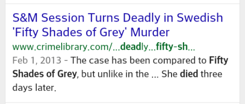 lacigreen:  cosmic-noir:But 50 Shades is just a book right? It isn’t affecting real people right? BDSM can be done by anyone right? Who cares about safety, LETS BE LIKE 50 SHADES OF SHITthere’s another 50 shades related rape case too….brb hating