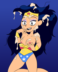 neronovasart: Wonder Woman Go I made a thing based on a screenshot that was shared to me, thats it…  ;9