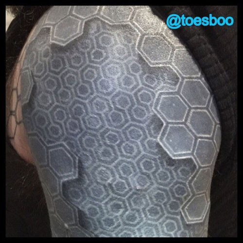 archiemcphee:  The Department of Astonishing Optical illusions exists in a perpetual state of wonder. Today their jaws are on the floor as they gape at this awesome 3D tattoo sleeve created by Southport, England-based tattoo artist Tony Booth. A masterful