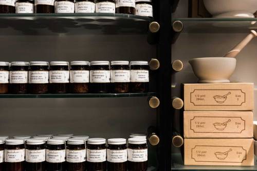 {Getting some retail therapy here. Loving the display of the merchandise, and the layering of rich t
