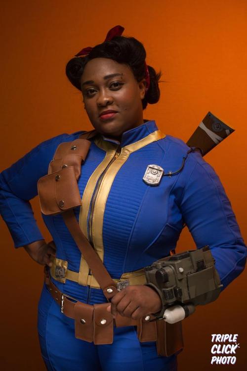 blackbettiecosplay: Fallout 4 Vault Suit (RCCC 2018) This cosplay was a labor of love. I’ve wa