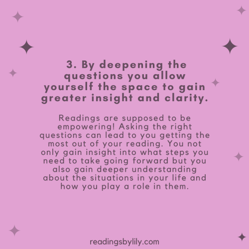 tejomaya-magick: readingsbylily: Let’s take a deep dive into one of my favorite topics: How to Ask B