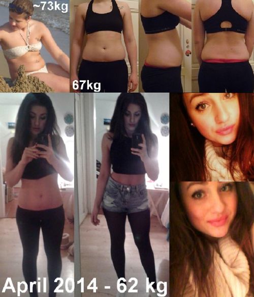 before-and-after-pictures:height 5’4” -24 lbsI work out 2-5 times a week and try to eat as healthy a