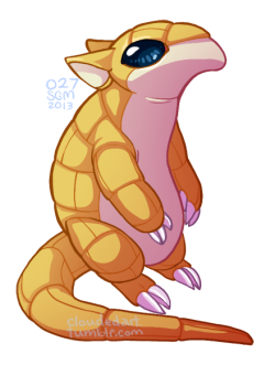 cloudedart:Sandshrew!