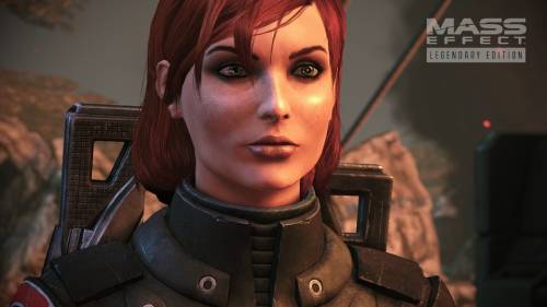 felassan:Some new screencaps from MELE, comparing default female and male Shepard in the remaster vs