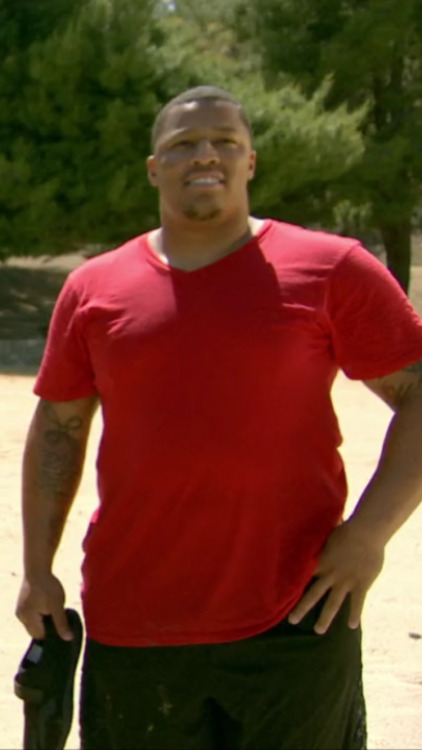 Ron Gezzi, Former Marine who blew up, then was a contestant on Fear Factor. 