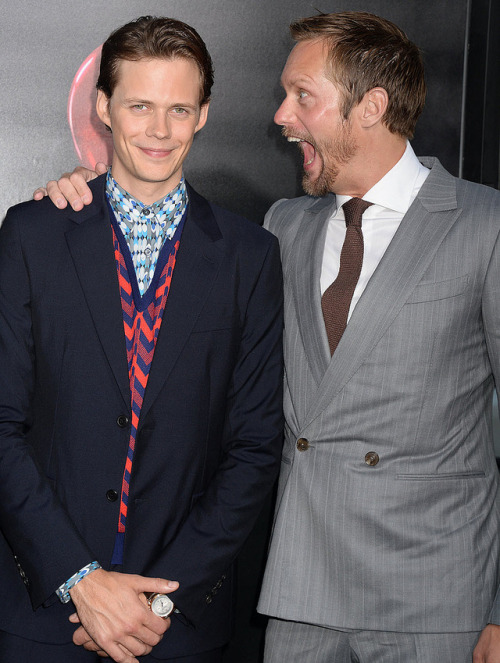 Bill, Gustaf And Alex (Swedens #1 Goofball :-P) At The LA Premiere Of IT (September 5, 2017, California).