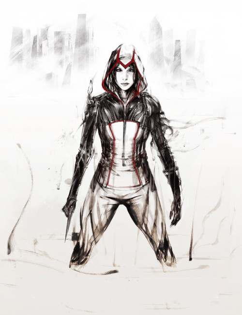 Art by Simon Goinard for UbiWorkshop&rsquo;s Assassin&rsquo;s Creed - Red Lineage: Series 2.