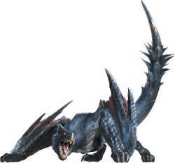 kogath:  Monster Hunter X Nargacuga’s render