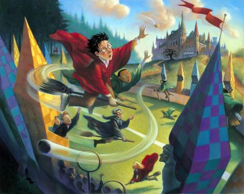 serpensortia88:More artwork by Mary GrandPre, artist of the American Harry Potter covers.