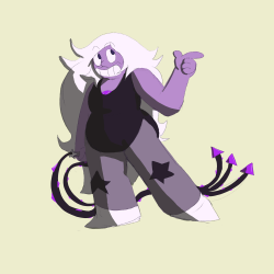 bpd-amethyst:  drew a Purple Mom. i think,