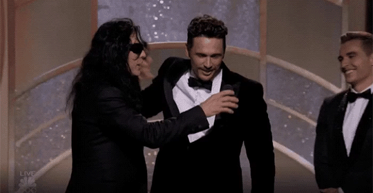sseureki:  james franco stopping tommy wiseau