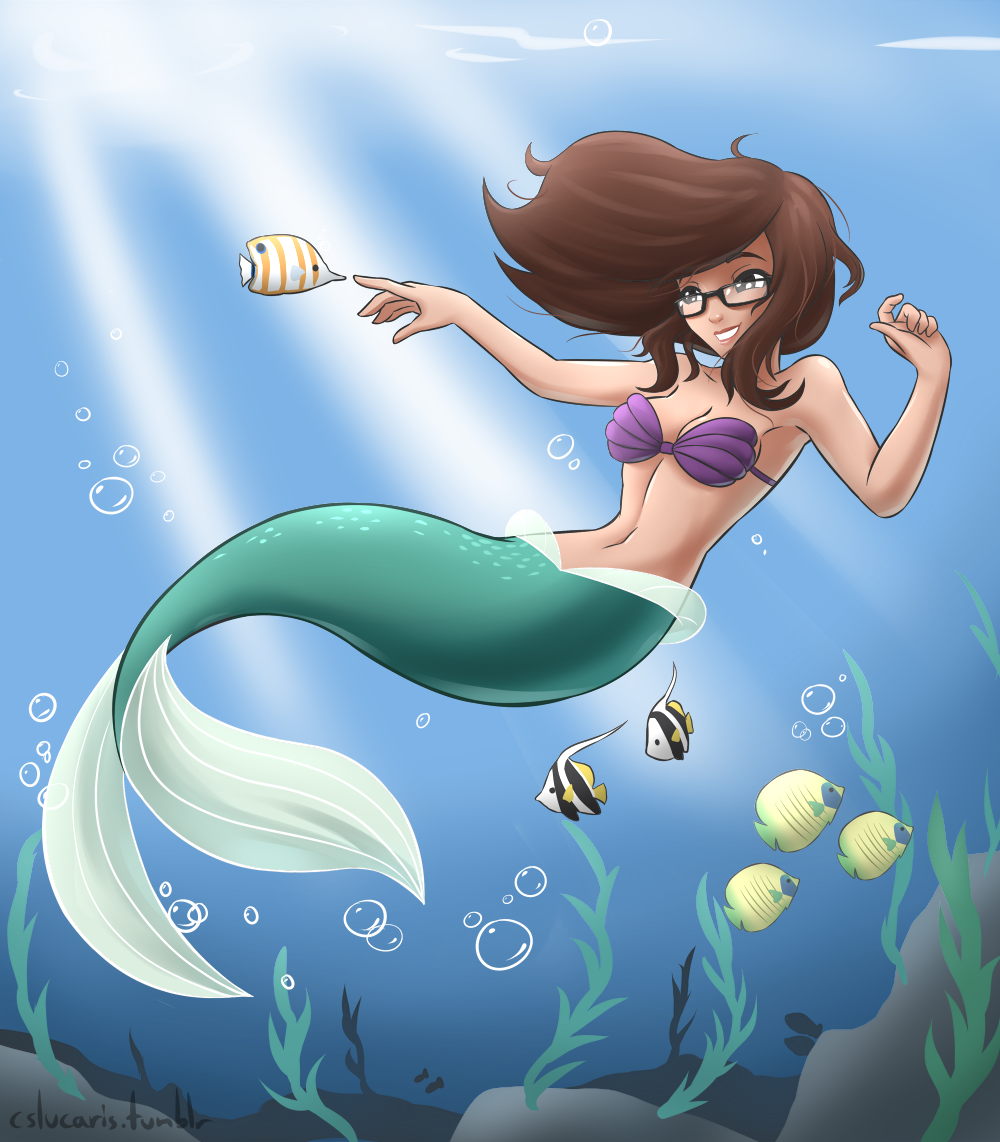#135 - Birthday Gift Little Mermaid CommissionBasically what it says, except based
