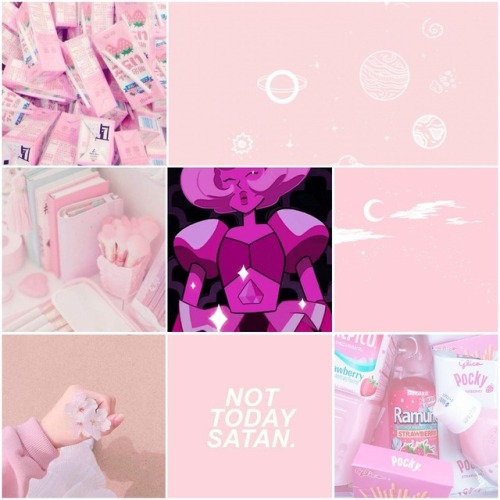 Pink Diamond Aesthetic with pastels, space, and healing~