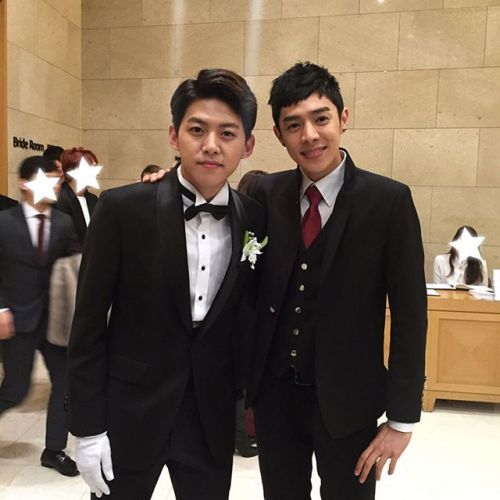 kpopinstagrampictures: xander0729: Meet the young handsome bridegroom! (Not me but Dongho of course 
