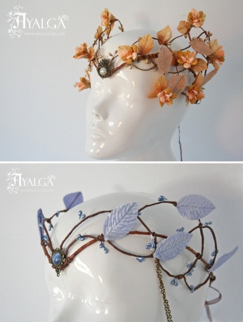 sosuperawesome: Woodland Headpieces and Metal Tiaras by Ayalga on Etsy