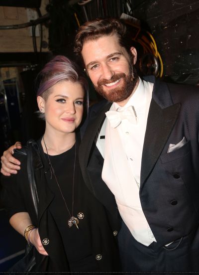 thecastofglee:
“Matthew Morrison & Kelly Osbourne - Backstage at ‘Finding Neverland’ on Broadway (August 16, 2015)
”