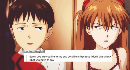 kaneki-soryu:  asuka langley soryu and textposts 