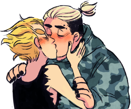 yazzdonut:   Highschool AU Roadhog+Junkrat facts and info! jamie tends to fight a lot, with lots of people mako gets used to cure him whenever he gets in a fight most of the time he fights with people who have been mean to mako jamie is scared of being