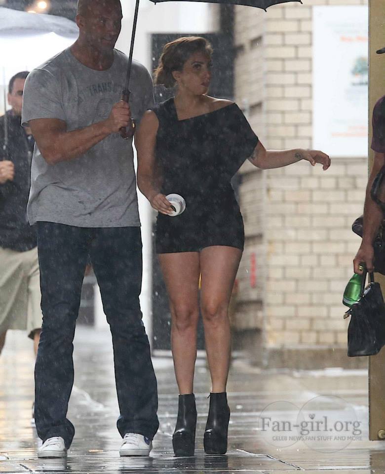theanthemofmonsters:   New - Gaga and Taylor NY 