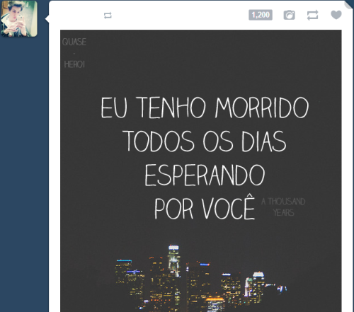 unicorniotroll:     Mas a gente só pode morrer uma vez   