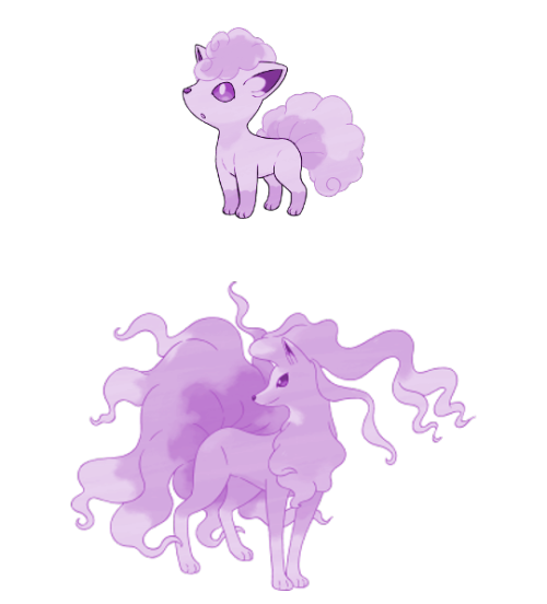 pokemon-personalities:  what if Alola variant shinies……..