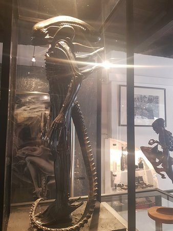 unexplained-events:  Did you guys know there was an H.R. Giger museum in the city of Gruyères, Switzerland?The Museum’s interior was designed entirely by Giger himself.   His oeuvre is available for view, including paintings, drawings, even furniture
