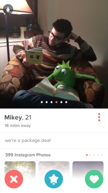 nyaaaaa–18: andjeremypiven: Never has a Tinder profile given me so much pure joy before. Damn 