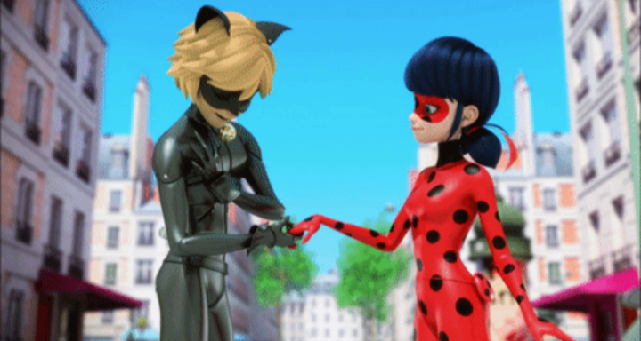 Porn kittychatnoire:ladynoir au where they’re photos