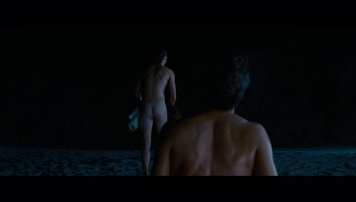 Nicholas Hoult butt naked in Single Man