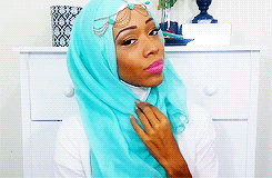 beautyofhijabs:  EASY HIJAB TUTORIAL FOR EID BY:  Nadira037 