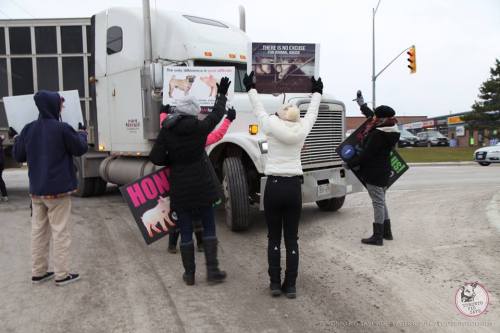 TPS Vigil December 2016Vegan because they died screaming and fighting for their lives. Vegan because