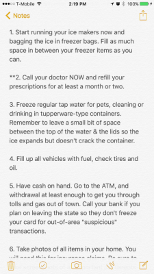 creaturerising:TIPS FOR HURRICANE IRMA. STAY