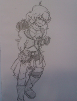 mcrololo:  Day 1 of the RWBY Art Challenge! I just really love Yang and how the fandom handles her character. Sadly not much has been revealed of the bubbly blonde, but I still adore every little bit about her. Her design, her character, the way she’s