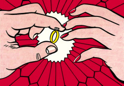 lgaba:  Roy Lichtenstein | ‘The Ring (Engagement),’ 1962  ❤️