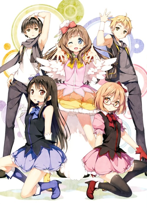 kuzira8:  5 nenme no houkago kanbara akihito kantoku kuriyama mirai kyoukai no kanata megane nase hiroomi nase mitsuki shindou ai thighhighs | yande.re