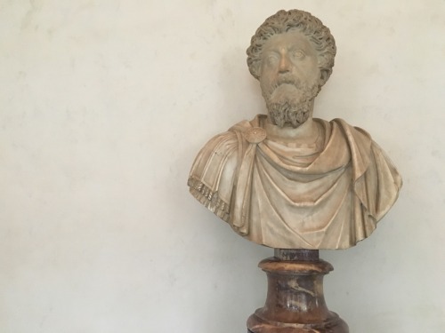 piety-patience-modesty-distrust: Marcus Aurelius, Galleria degli Uffizi