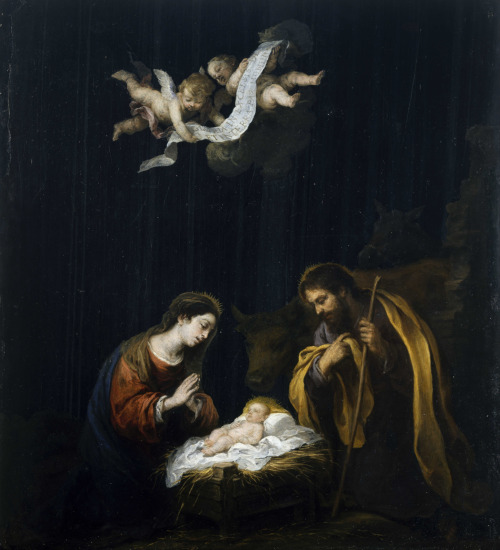 The Nativity, Bartolomé Esteban Murillo, 1665-70