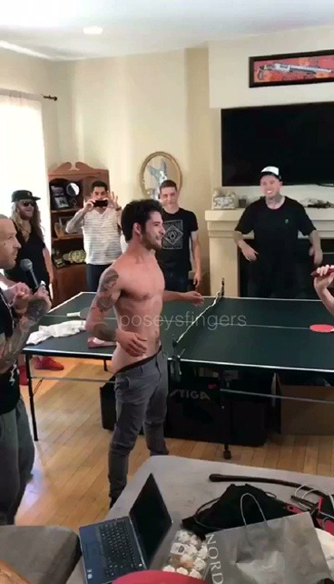 pervert4fun:  Tyler posey getting his ass cheek waxed 