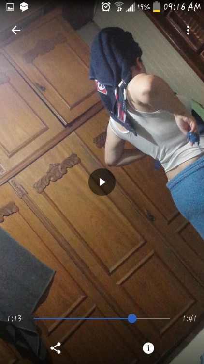 pantygs:sweetldstemptation:My lds wife this morning after shower…i love my latina Sendme your submis