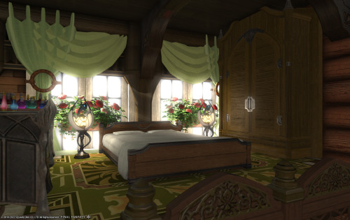 winterdeepelegy:Ciel’s house has been completely renovated!  Varied wood colors and textures, and pl