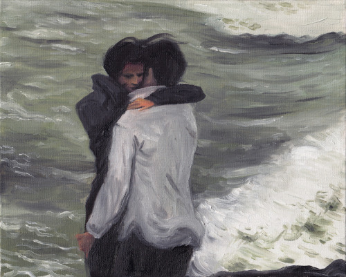 Oceans Oil On 8 X 10 Canvas. 