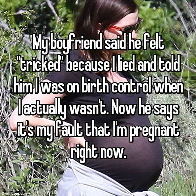 People reveal why they lied about using contraceptives