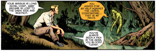 screamlikeacanary:Seasons may change, winter to spring Constantine will always be this handsome sass