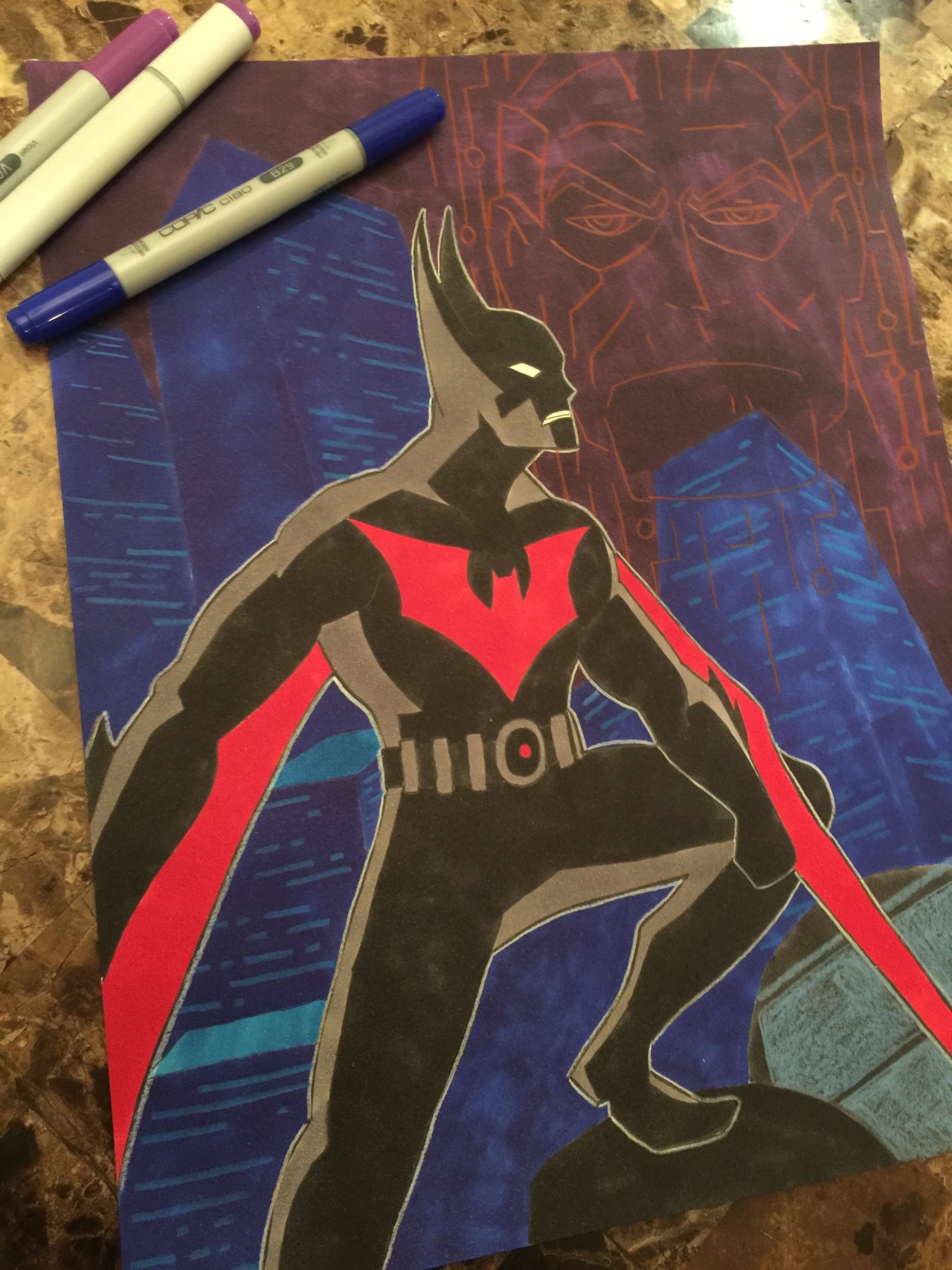 houseofrawlings:  BATMAN BEYONDThe WB animated series had a great impact on me when