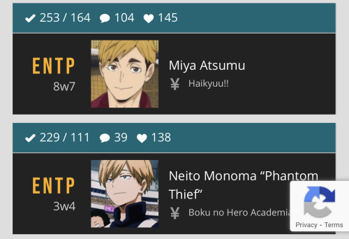 So I Recently Got Tagged In A Personality Test Thing, So I Wanted To Go A Step Further And Find Out Who