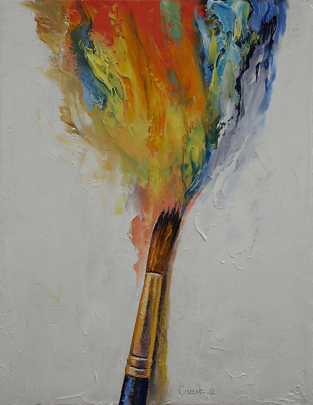 creese:  Michael Creese, Paint (2012), oil on canvas. 
