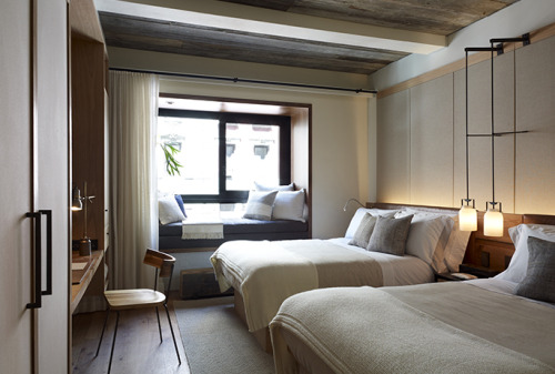 {Continuing Avro Ko&rsquo;s Friday Feature with the 1 Hotel in New York. Not sure if I love the idea