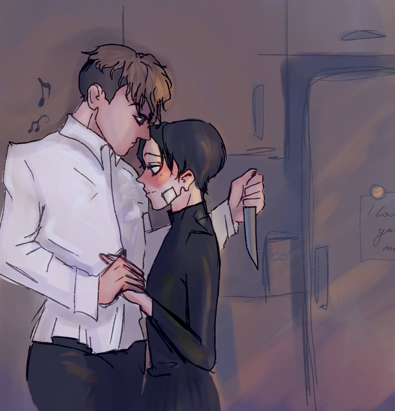 All Sorts Of Doodles Slow Dancing In The Kitchen Is The Most Intimate