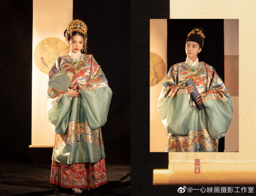 chinese wedding hanfu by 一心映画